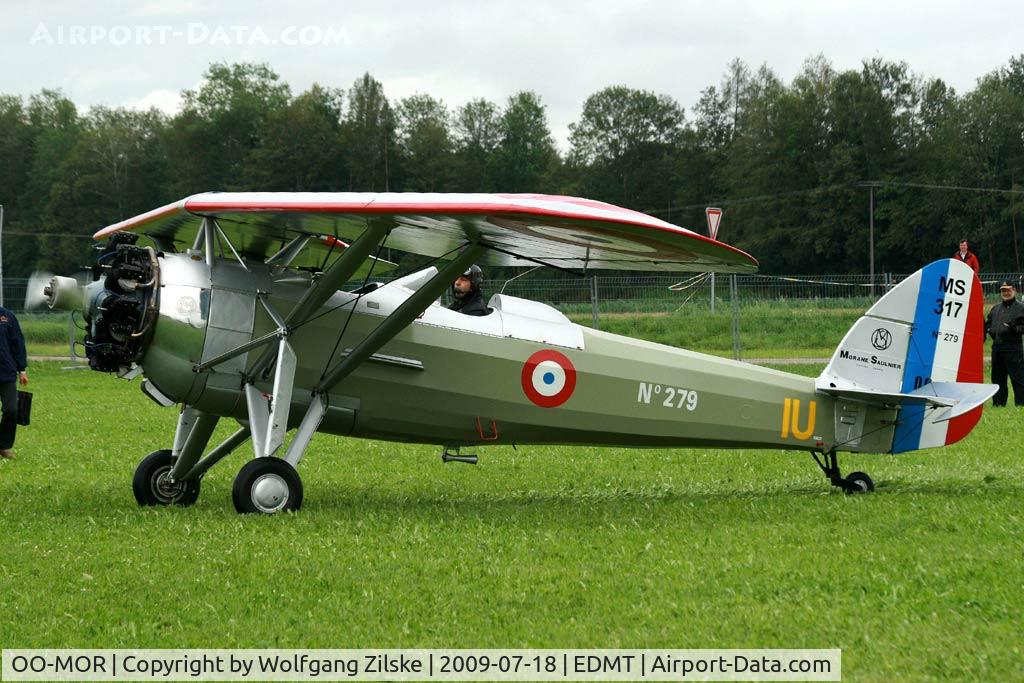 OO-MOR, Morane-Saulnier MS.317 C/N 6533, visitor