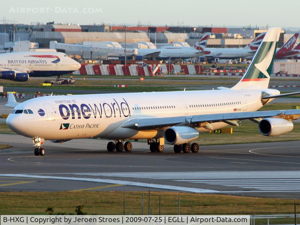 B-HXG, 1998 Airbus A340-313 C/N 208, .