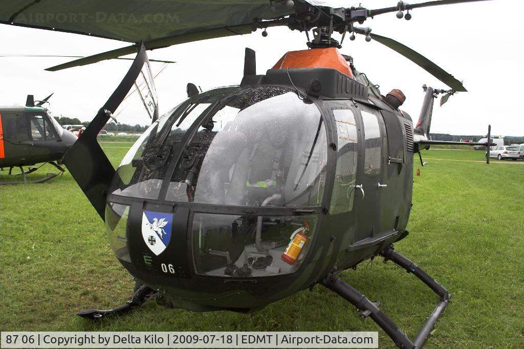 87 06, MBB Bo.105P C/N 6106, German Air Force MBB Bo105P1