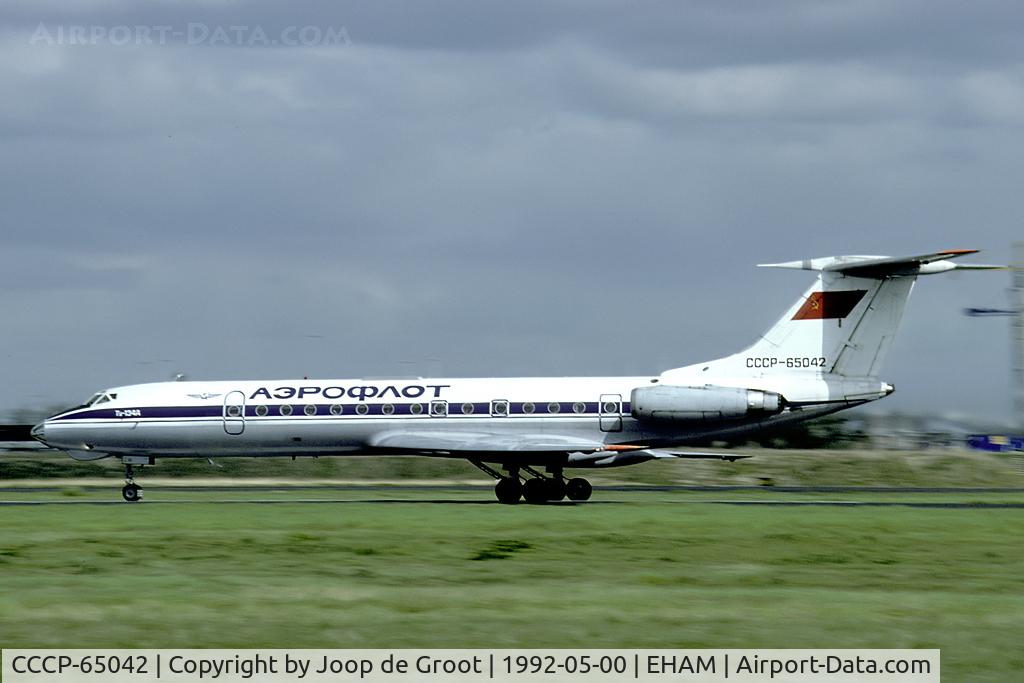CCCP-65042, Tupolev Tu-134A C/N 49350, Soviet aircraft were quite common in those days.
