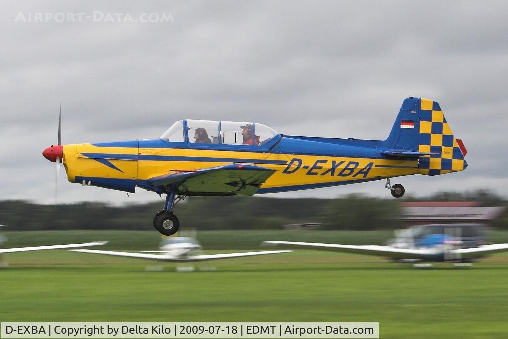 D-EXBA, 1970 Zlin Z-526F Trener Master C/N 1124, Zlin 	Z-x26