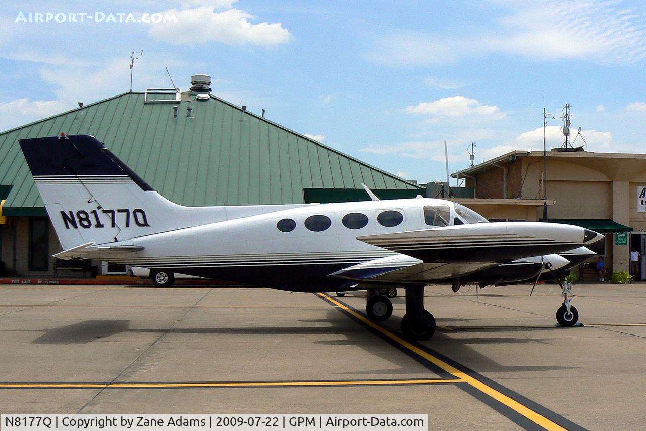 N8177Q, 1970 Cessna 414 Chancellor C/N 414-0077, At Grand Prairie Municipal