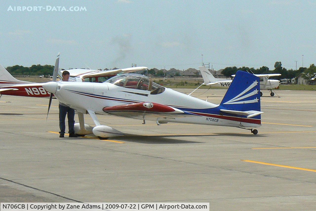 N706CB, 2008 Vans RV-7 C/N 72847, At Grand Prairie Municipal