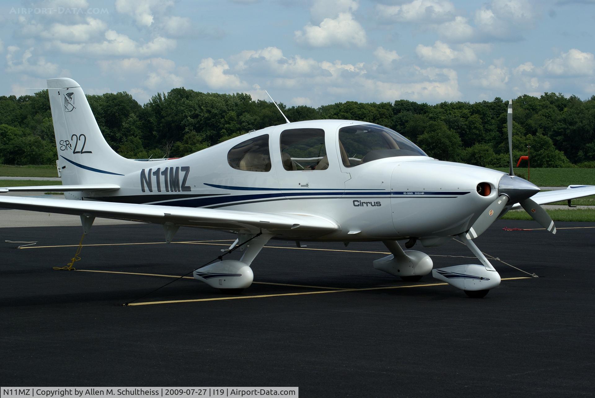 N11MZ, 2001 Cirrus SR22 C/N 0108, 2001 SR22