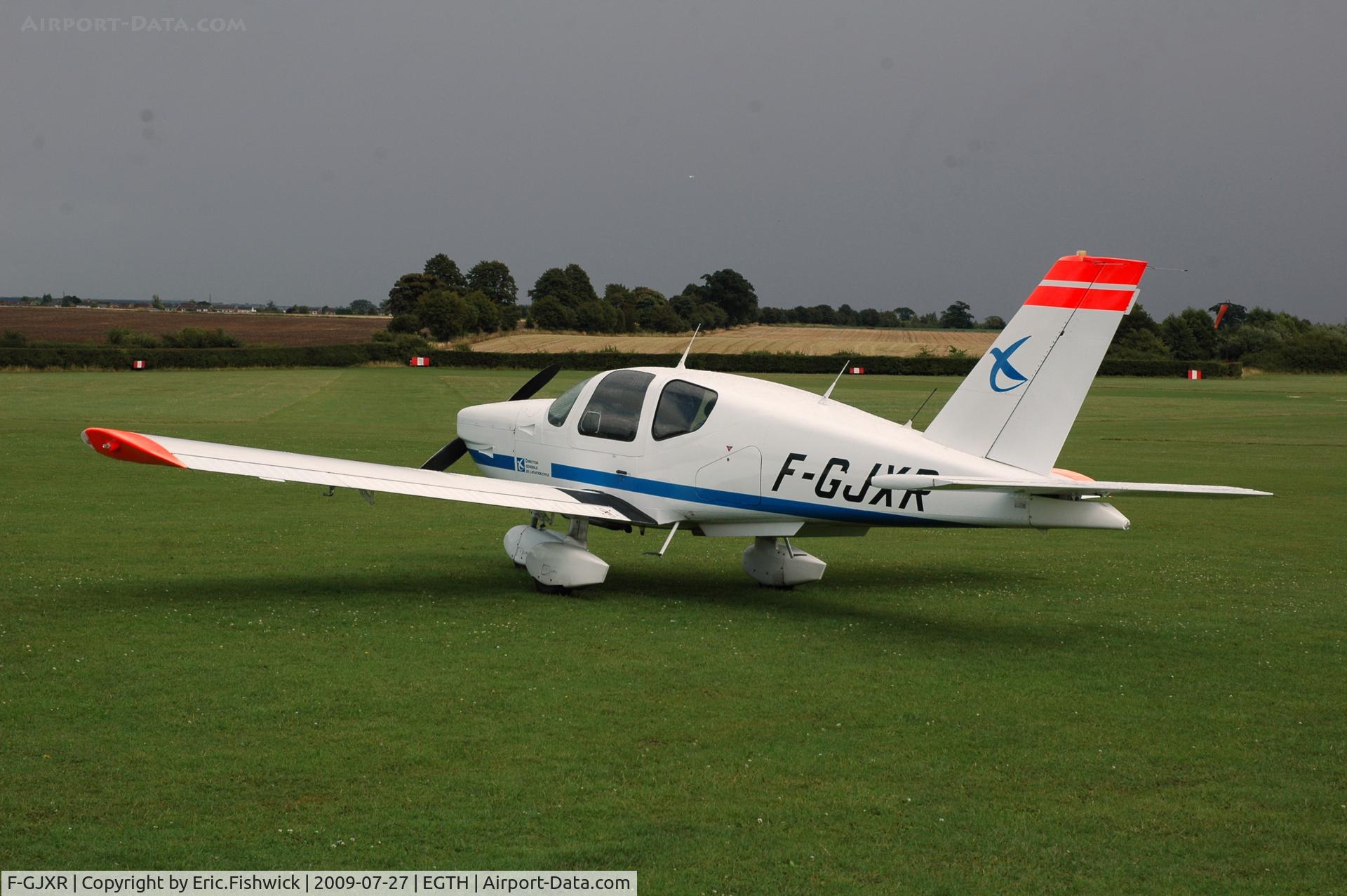 F-GJXR, Socata TB-10 Tobago C/N 1431, F-GJXR with the Bleriot Centenary ULM Tour