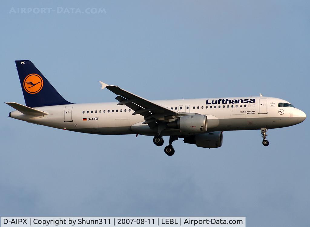 D-AIPX, 1990 Airbus A320-211 C/N 147, Landing rwy 25R... crashed en route in French Alps near Digne-les-Bain on March, 24
