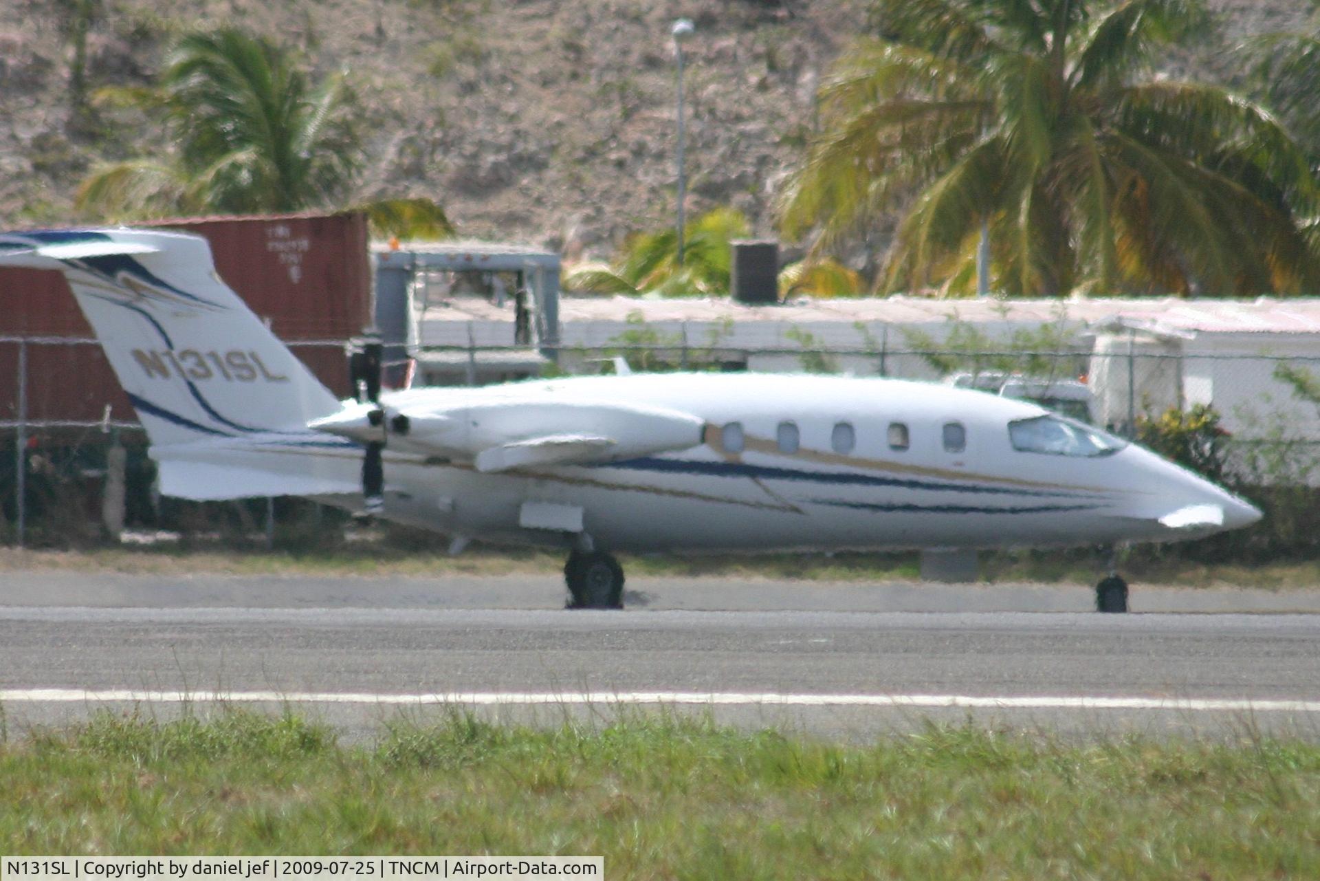 N131SL, 2005 Piaggio P-180 C/N 1097, park at the cargo ramp