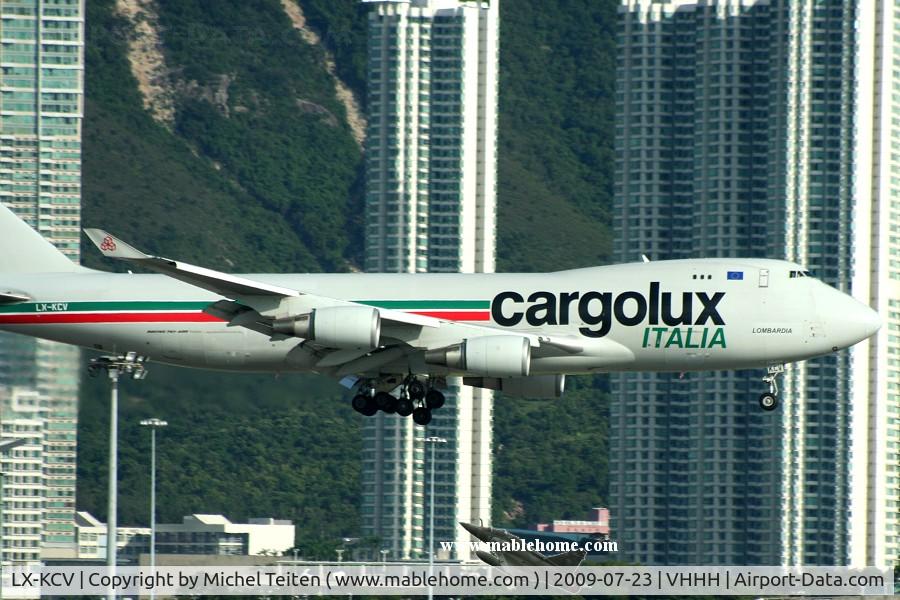 LX-KCV, 1997 Boeing 747-4R7F/SCD C/N 25868, Cargolux Italia