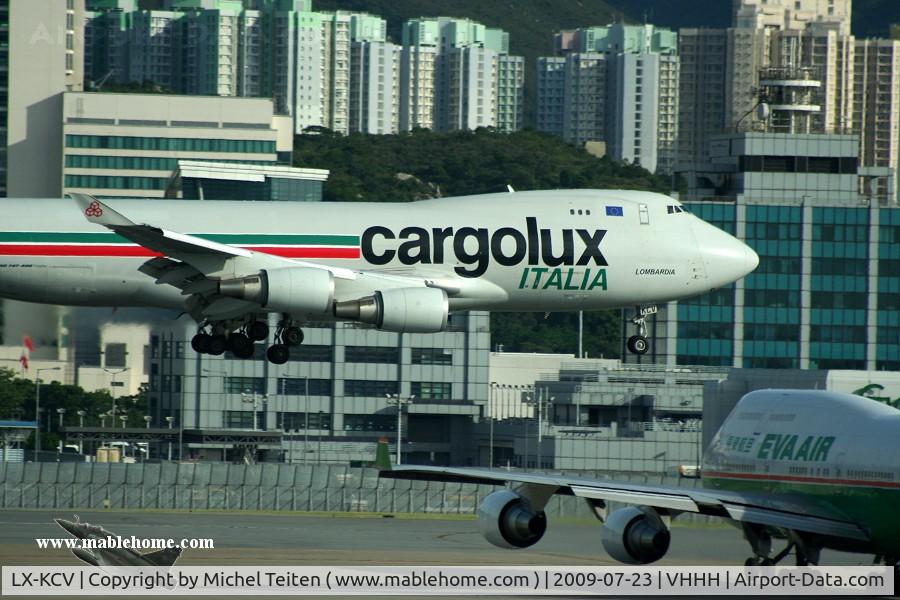 LX-KCV, 1997 Boeing 747-4R7F/SCD C/N 25868, Cargolux Italia