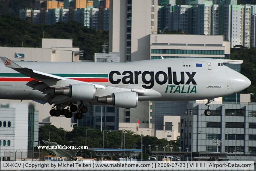 LX-KCV, 1997 Boeing 747-4R7F/SCD C/N 25868, Cargolux Italia