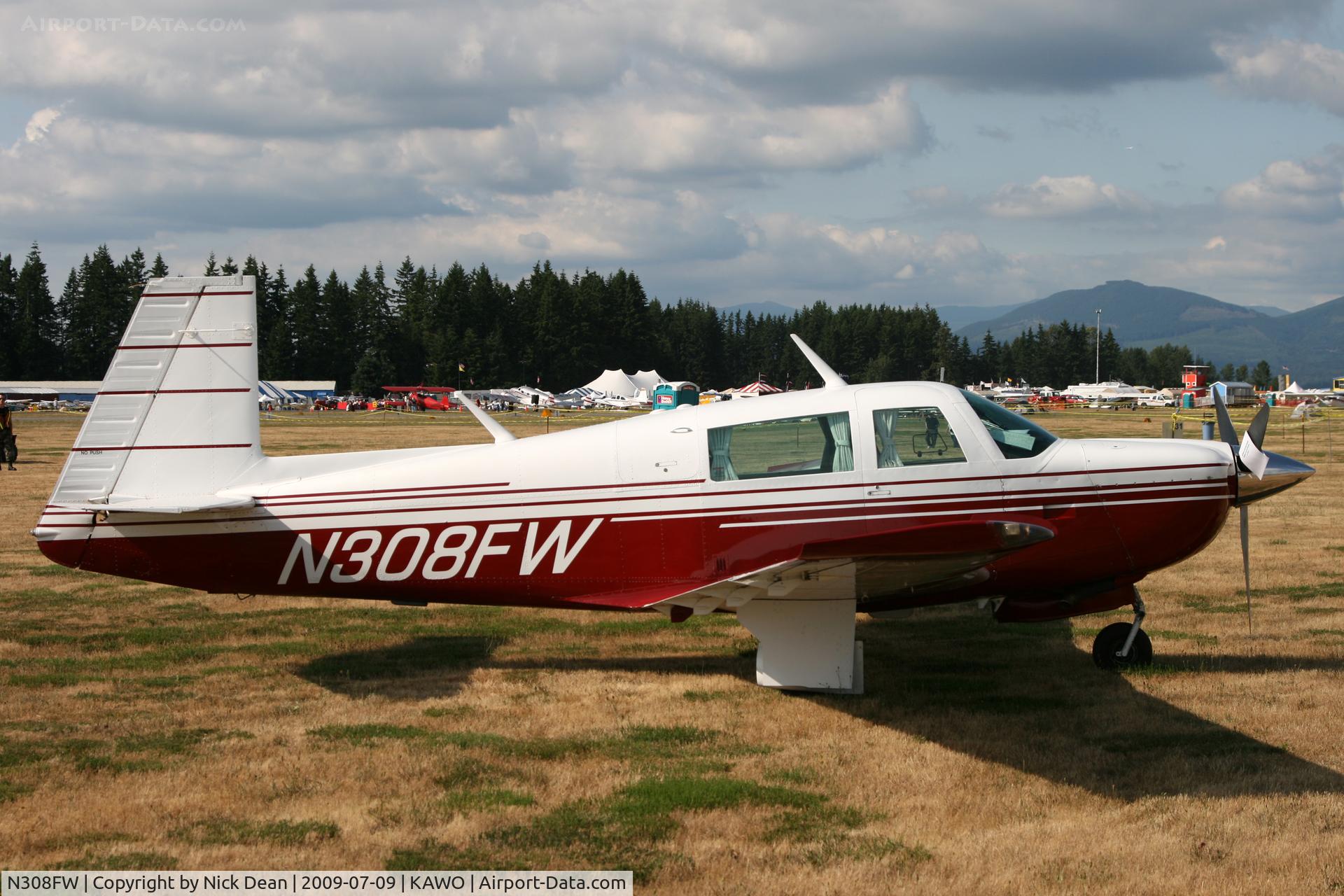 N308FW, 1981 Mooney M20J 201 C/N 24-1212, KAWO