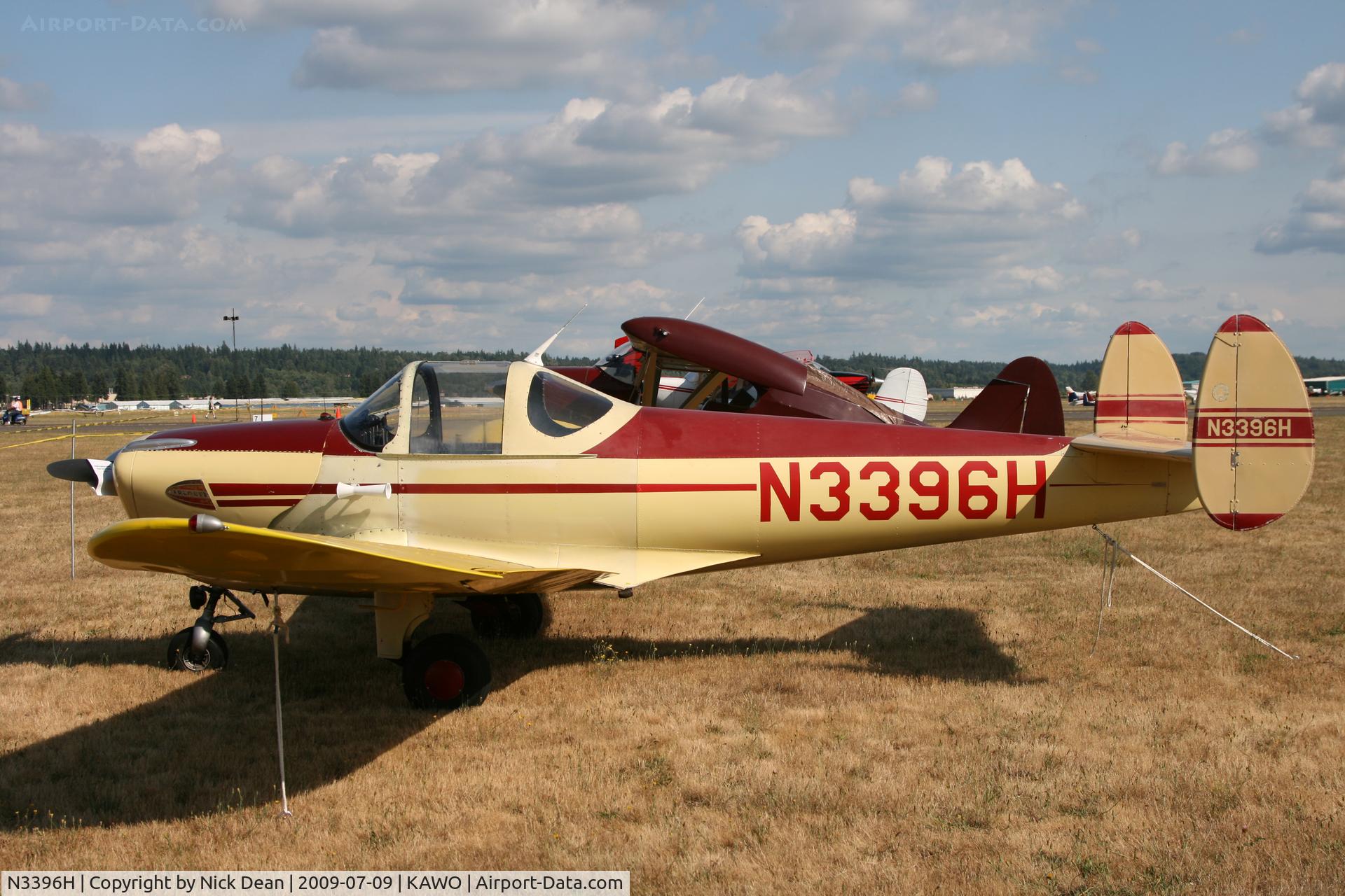 N3396H, 1946 Erco 415C Ercoupe C/N 4021, KAWO
