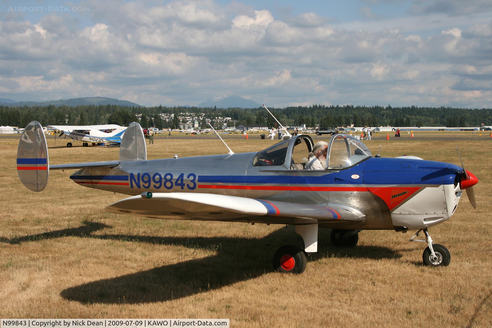 N99843, 1946 Erco 415C Ercoupe C/N 2466, KAWO