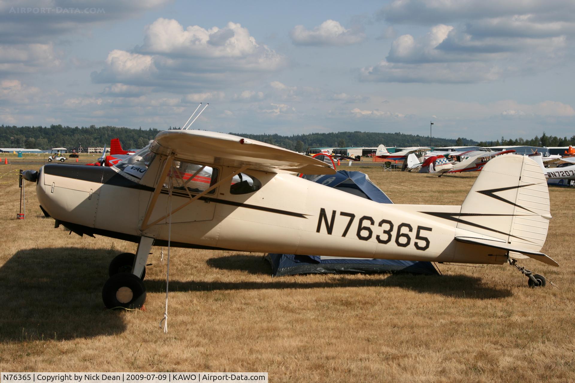 N76365, 1946 Cessna 120 C/N 10782, KAWO