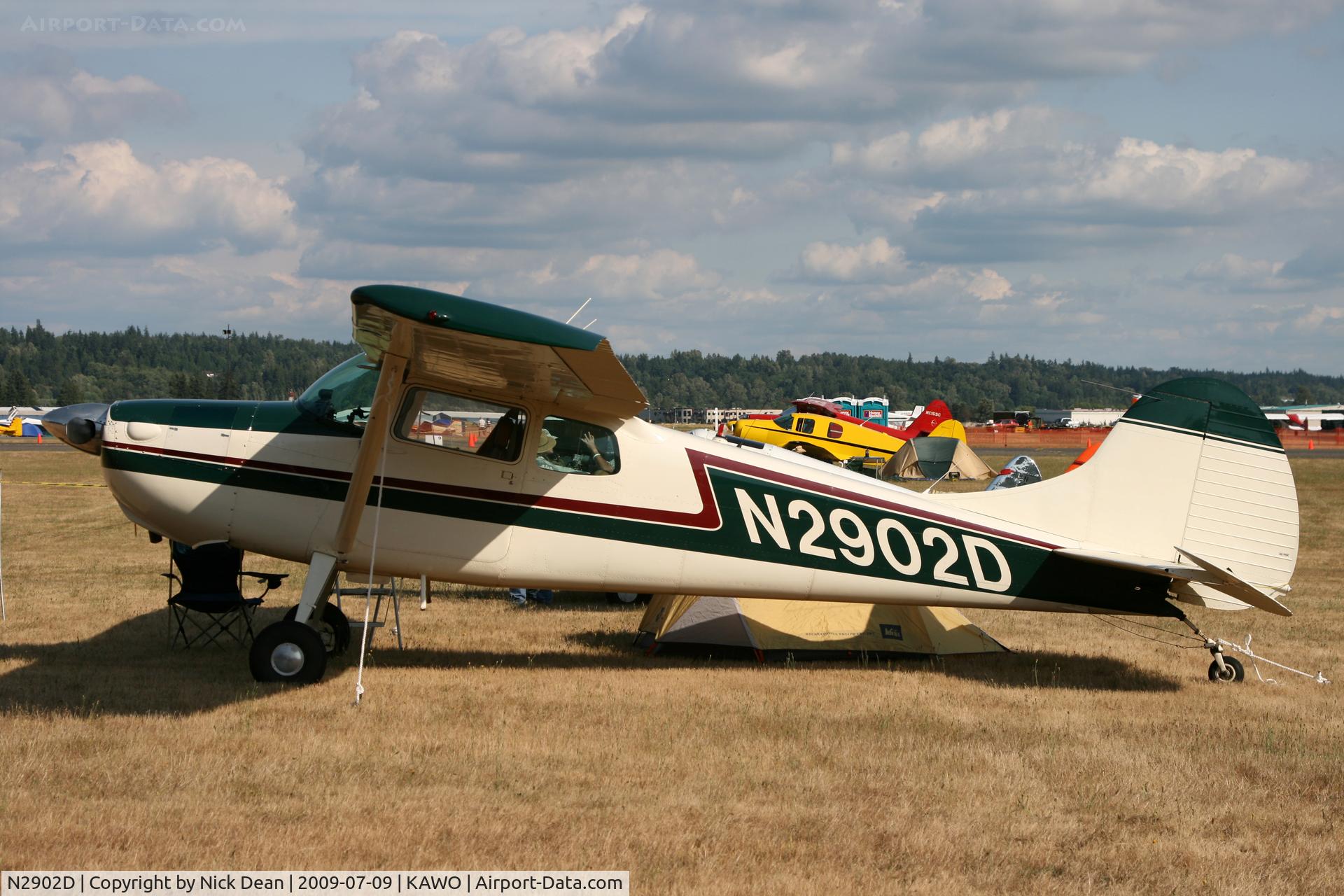 N2902D, 1955 Cessna 170B C/N 26845, KAWO