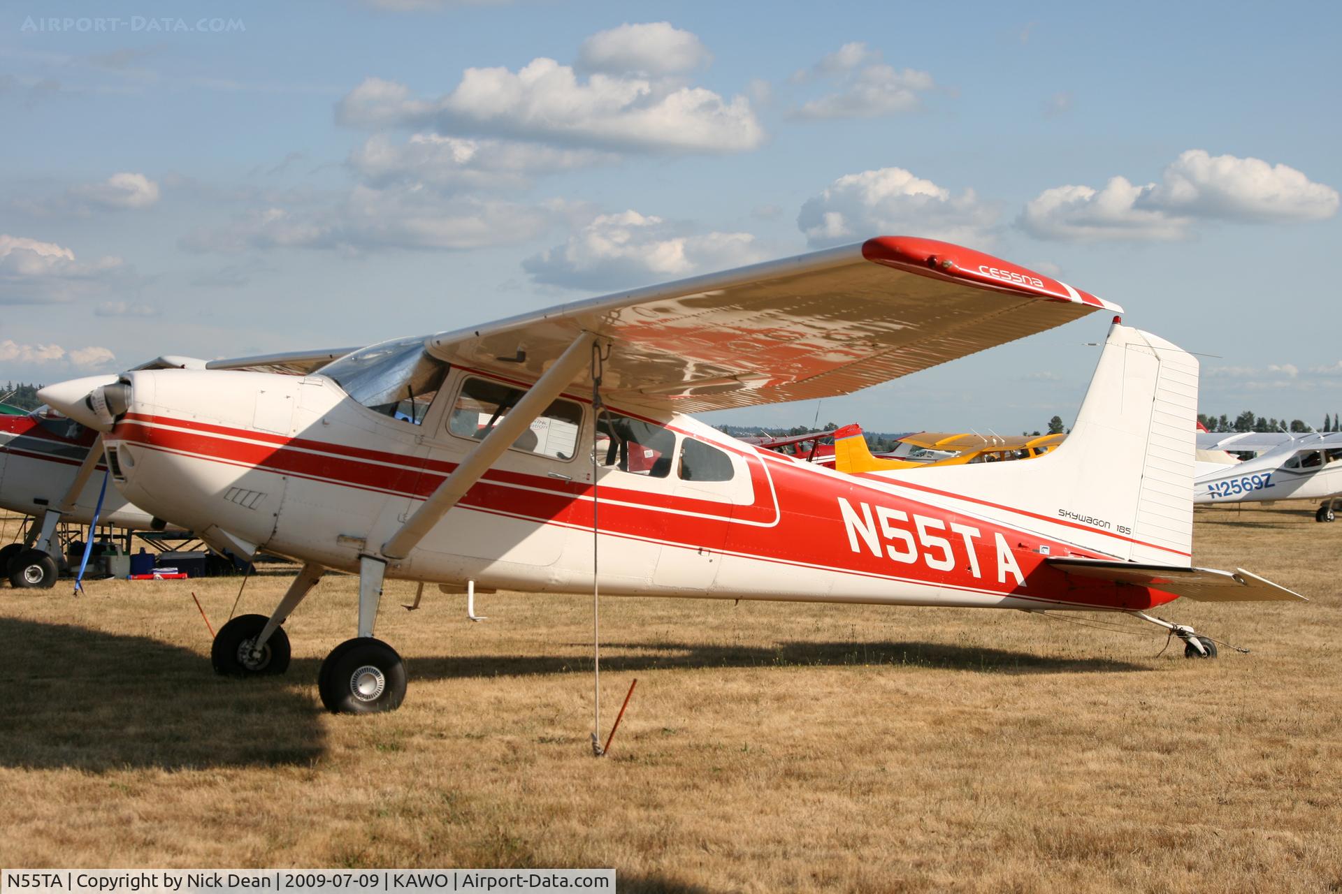 N55TA, 1974 Cessna A185F Skywagon 185 C/N 18502438, KAWO