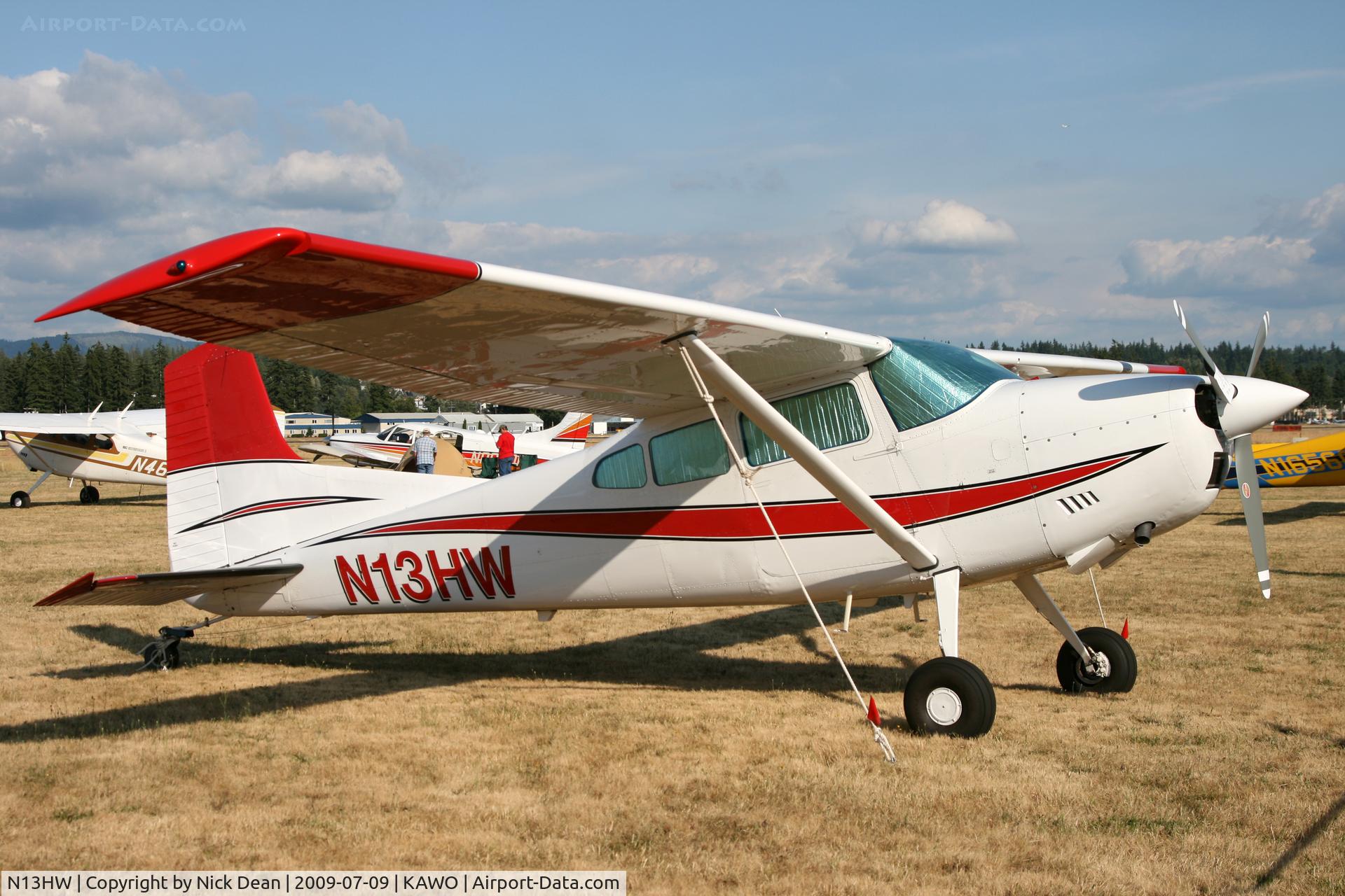 N13HW, 1962 Cessna 185A Skywagon C/N 1850290, KAWO