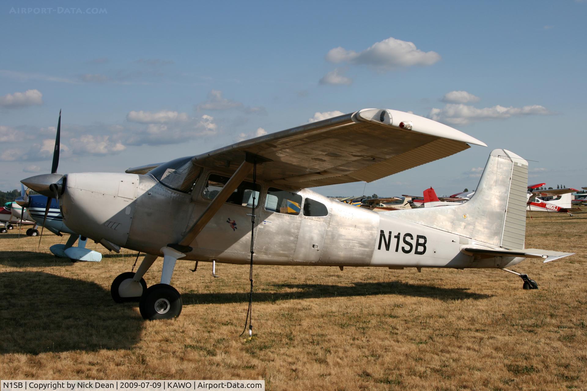 N1SB, 1974 Cessna A185F Skywagon 185 C/N 18502377, KAWO