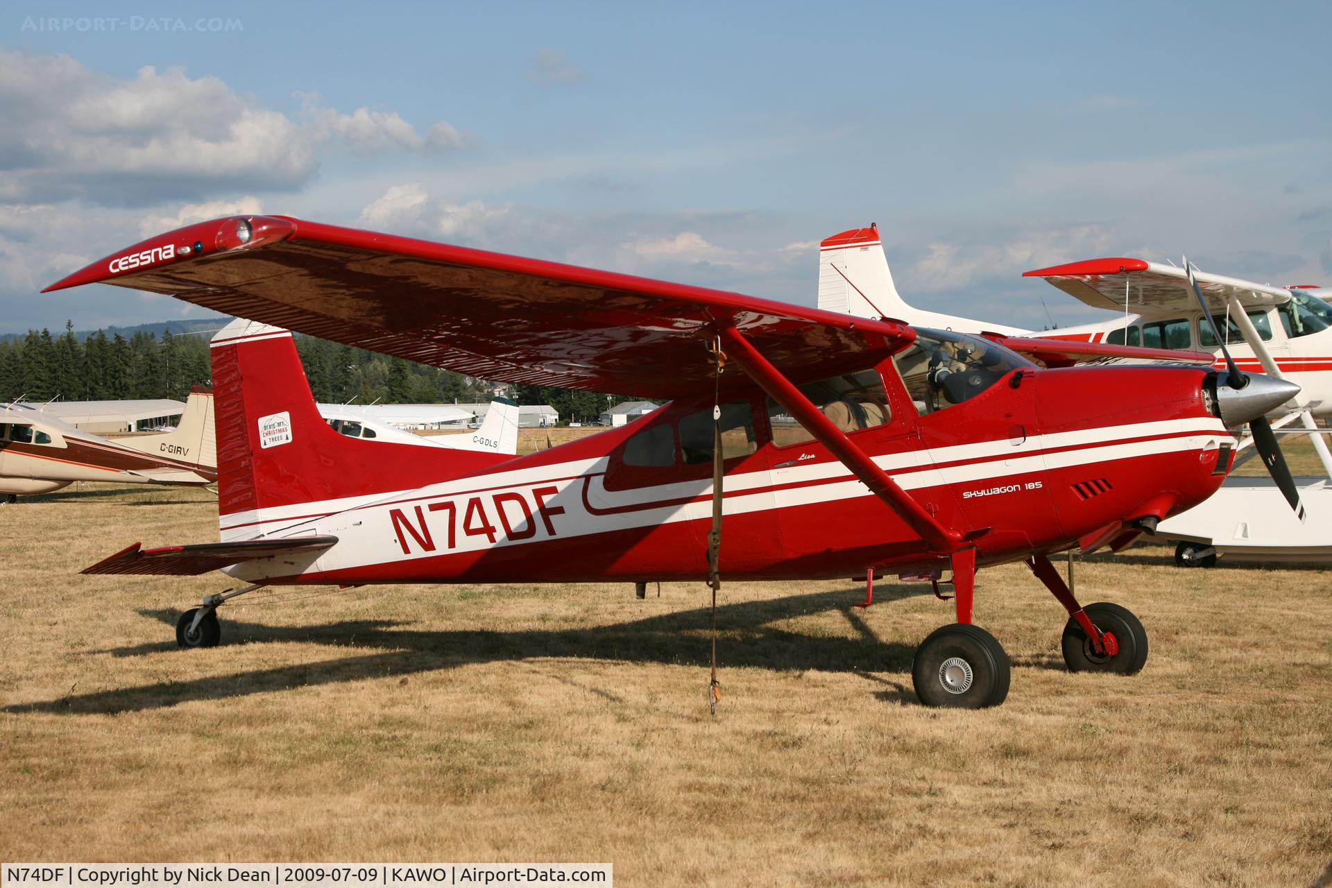 N74DF, 1974 Cessna A185F Skywagon 185 C/N 18502474, KAWO
