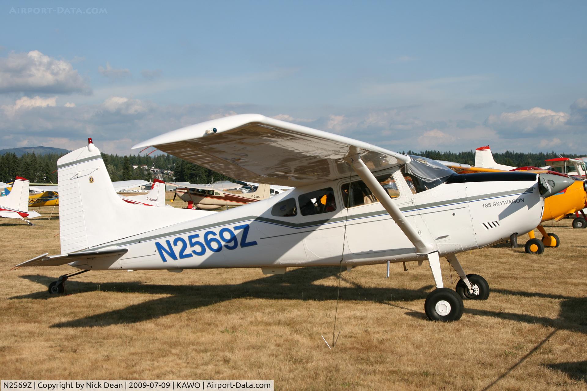 N2569Z, 1963 Cessna 185B Skywagon C/N 185-0569, KAWO