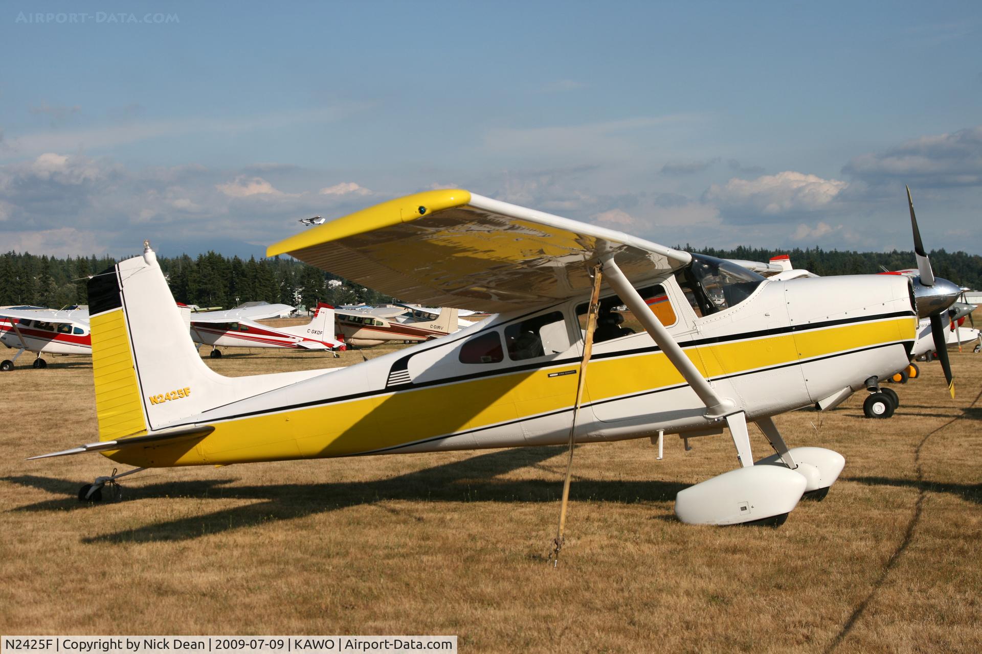 N2425F, 1965 Cessna 180H Skywagon C/N 18051625, KAWO