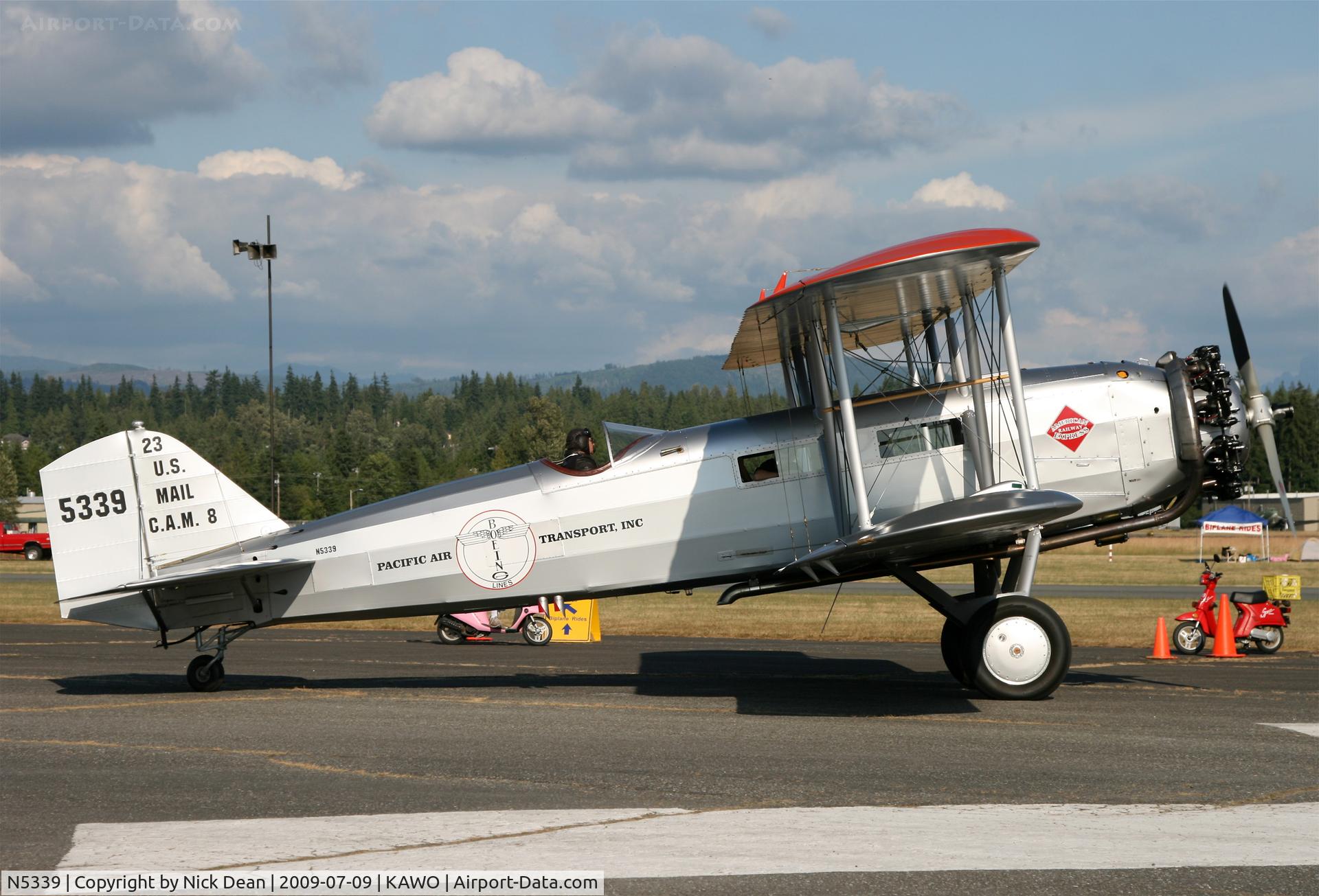 N5339, 1928 Boeing 40C C/N 1043, KAWO