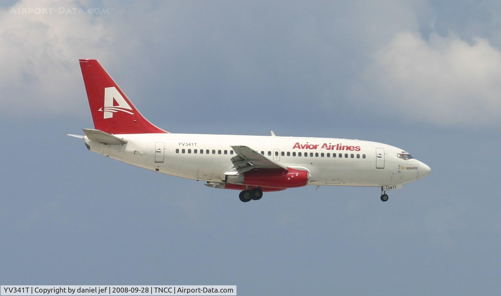 YV341T, 1984 Boeing 737-232 C/N 23089, Landing
