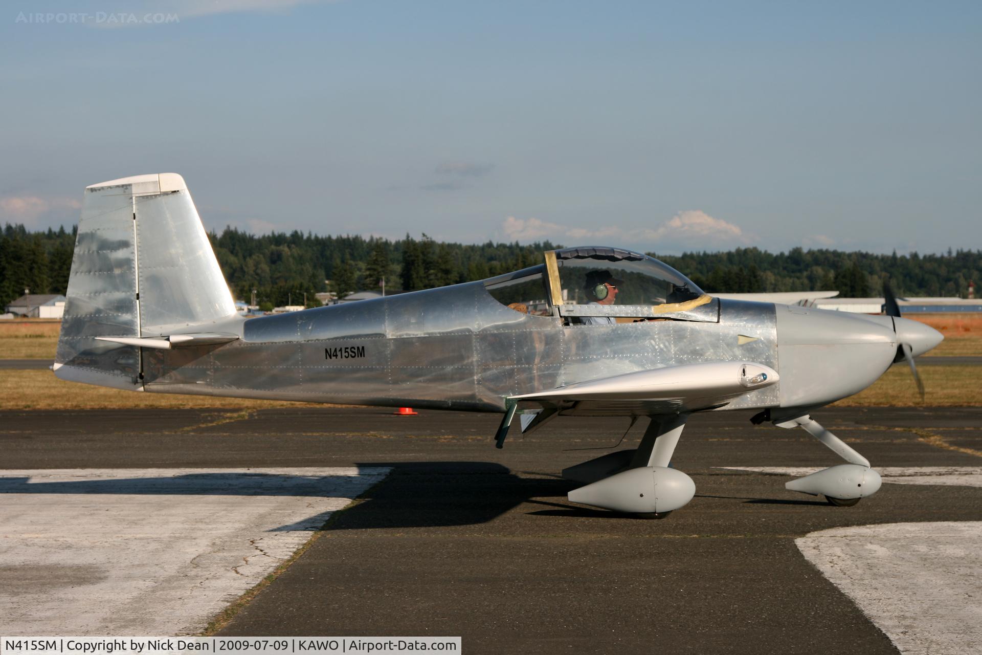 N415SM, 2007 Vans RV-7A C/N 71844, KAWO