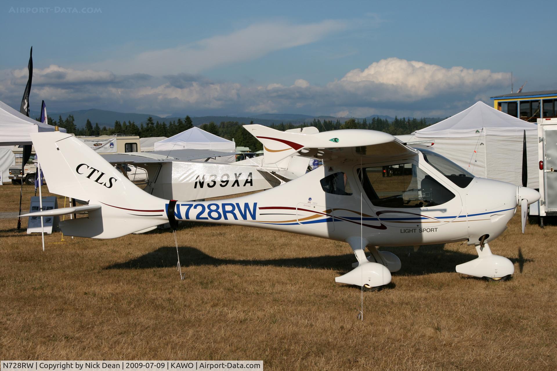 N728RW, Flight Design CTLS C/N F-08-07-06, KAWO