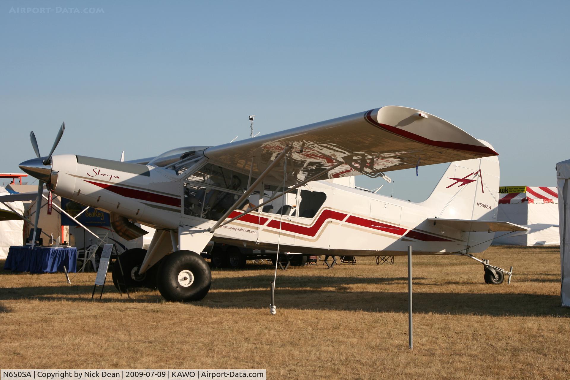 N650SA, Sherpa K650T Turbine C/N 0001, KAWO
