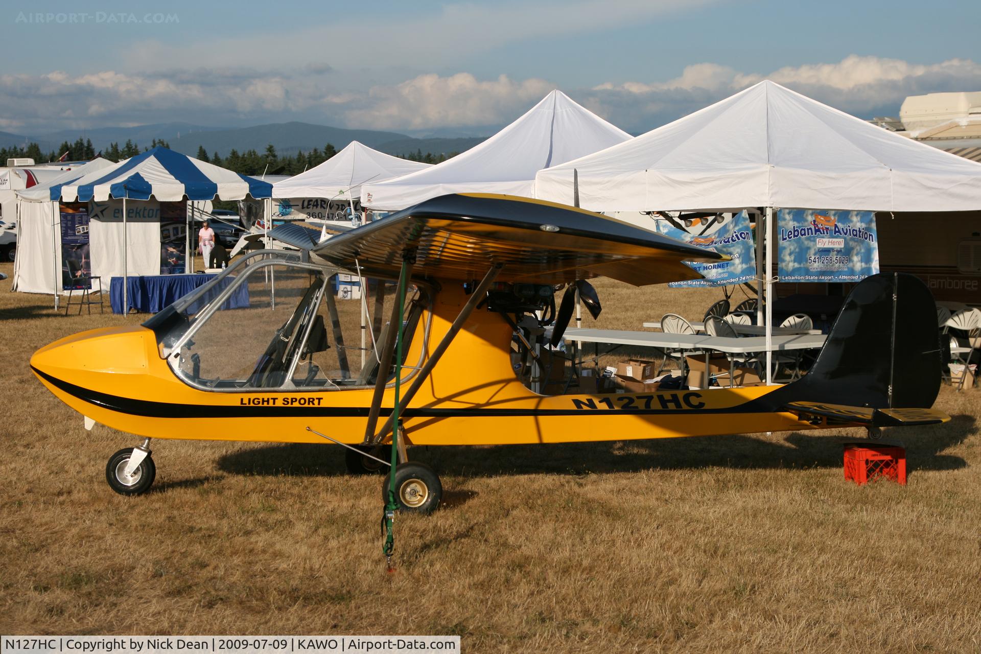 N127HC, 2007 Higher Class Aviation Sport Hornet C/N 064, KAWO