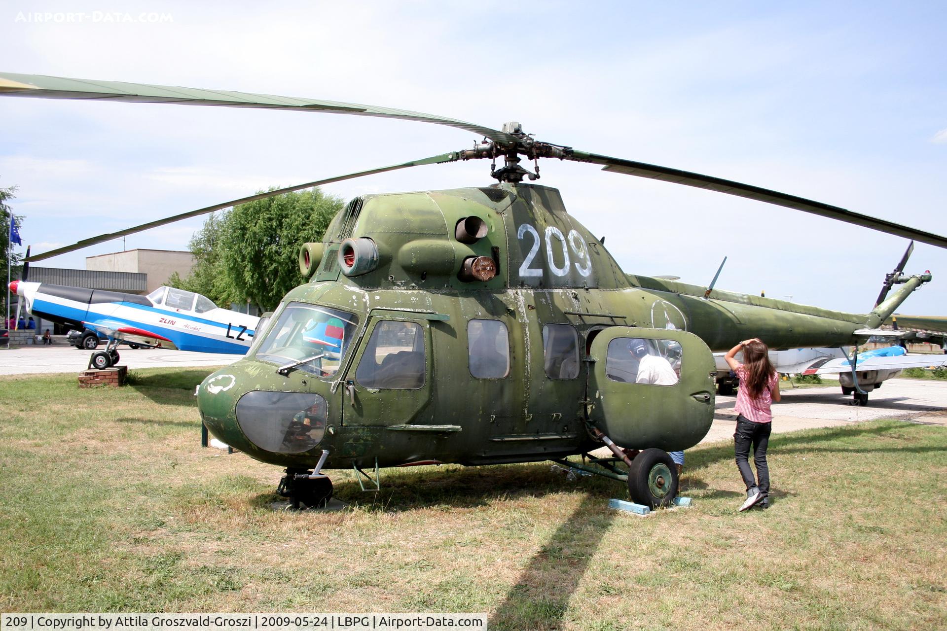 209, 1968 Mil (PZL-Swidnik) Mi-2 C/N 544205065, Bulgarian Museum of Aviation, Plovdiv-Krumovo (LBPG).