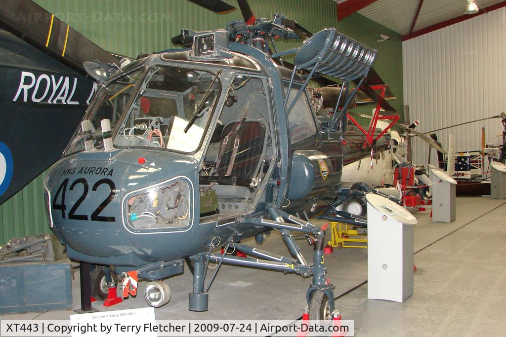 XT443, 1966 Westland Wasp HAS.1 C/N F9613, Westland Wasp HAS1 - Exhibited at  the International Helicopter Museum , Weston-Super Mare , Somerset , United Kingdom