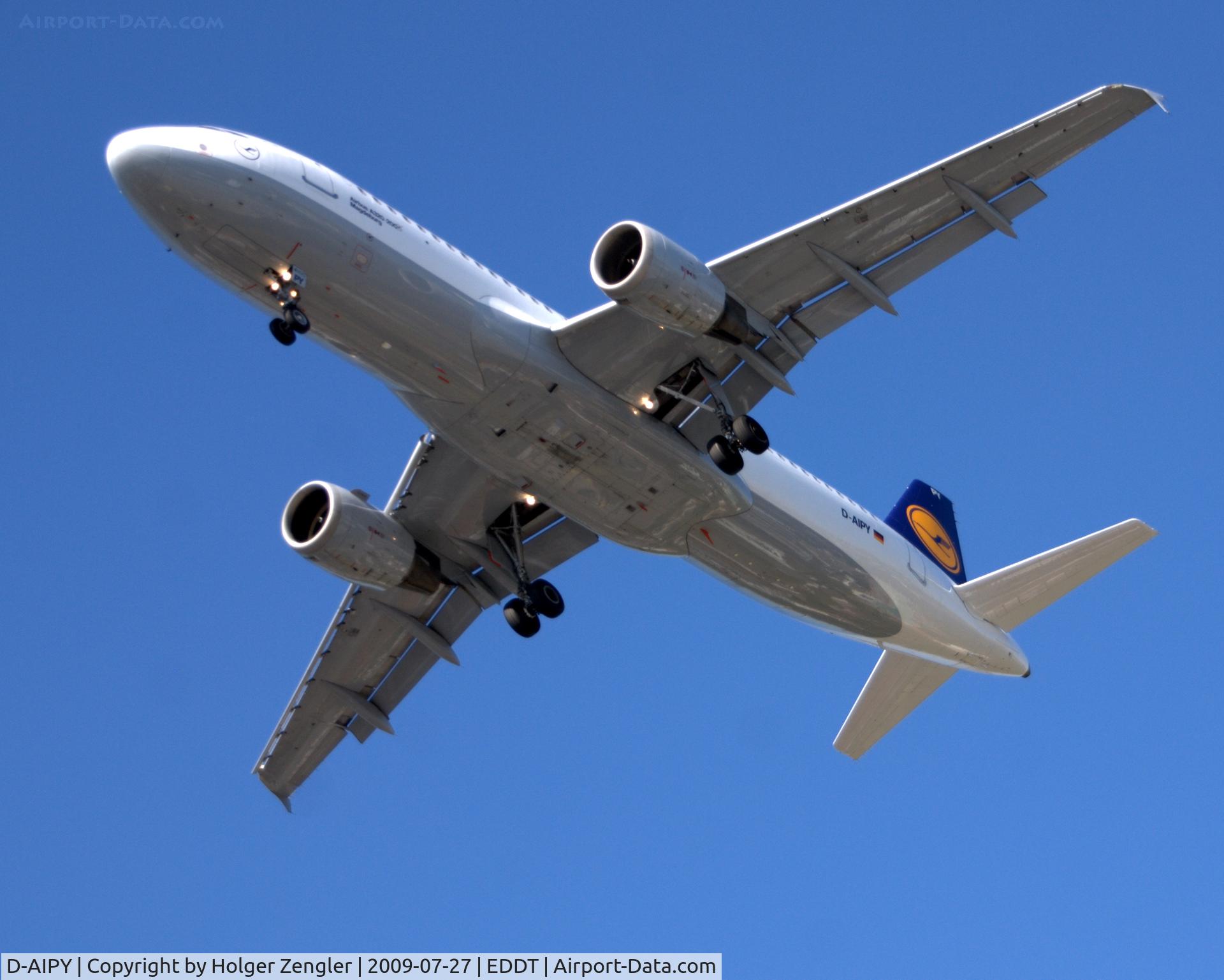 D-AIPY, 1991 Airbus A320-211 C/N 161, Lufthansa´s 