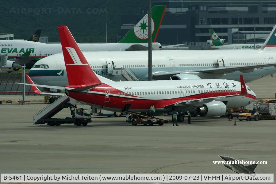 B-5461, 2009 Boeing 737-86D C/N 35773, Shanghai Airlines