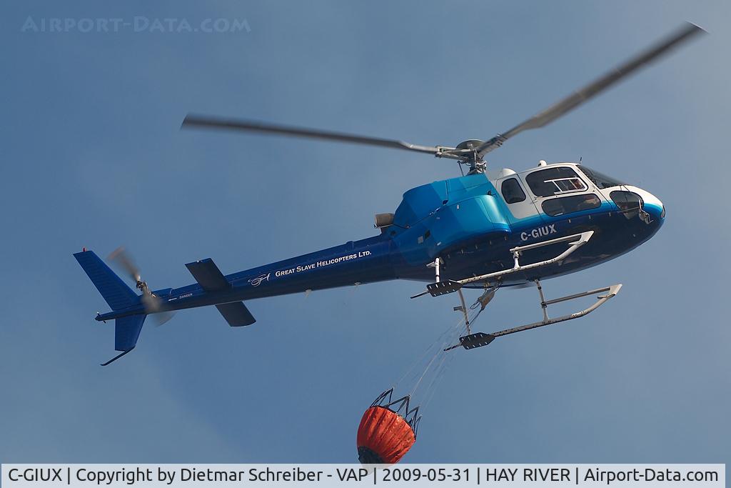 C-GIUX, 1980 Aerospatiale AS-350BA Ecureuil C/N 1240, Great Slave Helicopters AS350