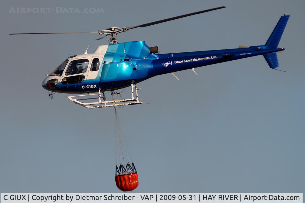 C-GIUX, 1980 Aerospatiale AS-350BA Ecureuil C/N 1240, Great Slave Helicopters AS350