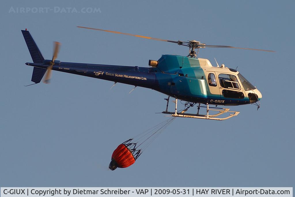 C-GIUX, 1980 Aerospatiale AS-350BA Ecureuil C/N 1240, Great Slave Helicopters AS350