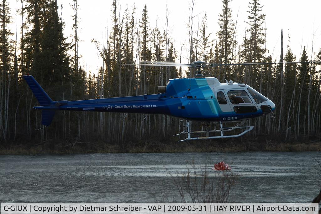 C-GIUX, 1980 Aerospatiale AS-350BA Ecureuil C/N 1240, Great Slave Helicopters AS350