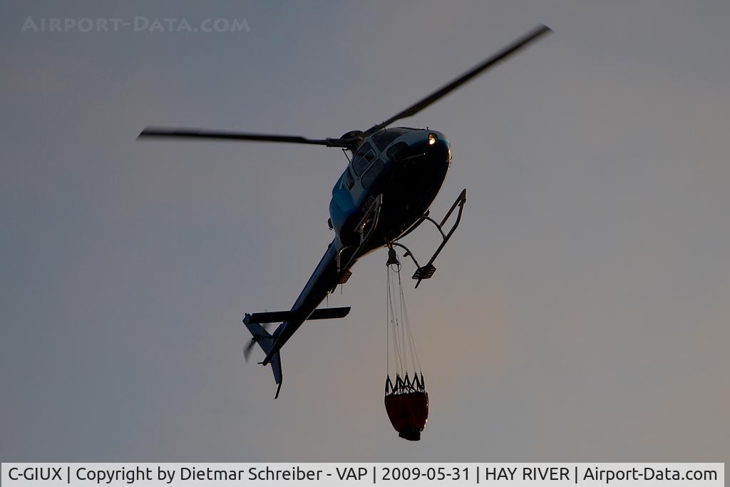 C-GIUX, 1980 Aerospatiale AS-350BA Ecureuil C/N 1240, Great Slave Helicopters AS350