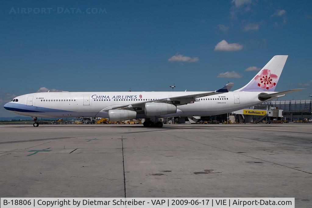 B-18806, 2001 Airbus A340-313 C/N 433, China Airlines Airbus 340-300