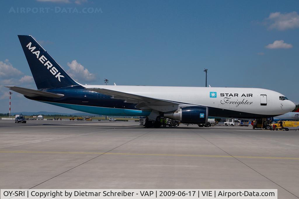 OY-SRI, 1993 Boeing B767-25EBDSF C/N 27193, Star Air Boeing 767-200