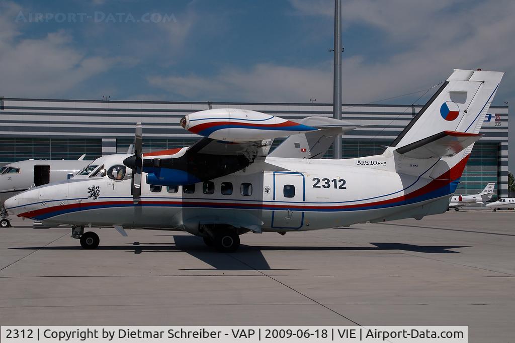 2312, Let L410UVP-E Turbolet C/N 892312, Czech Air Force Let 410