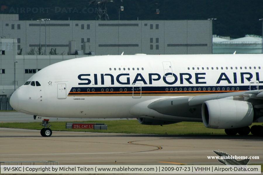 9V-SKC, 2006 Airbus A380-841 C/N 006, Singapore Airlines
