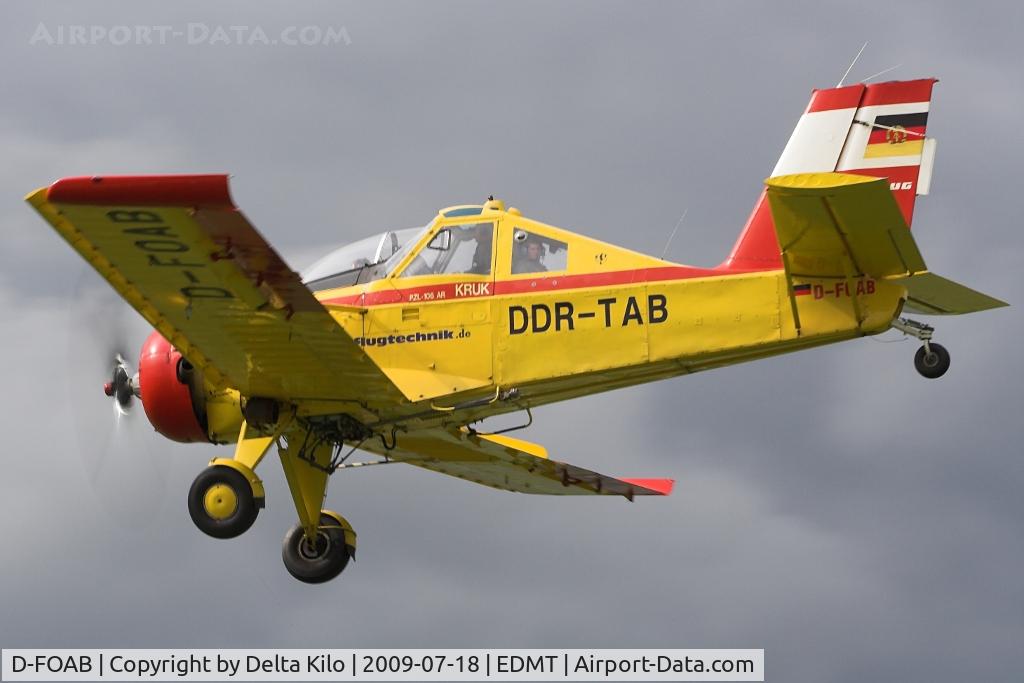 D-FOAB, 1978 PZL-Okecie PZL-106AR/2M Kruk C/N 48040, Gehling Flugtechnik