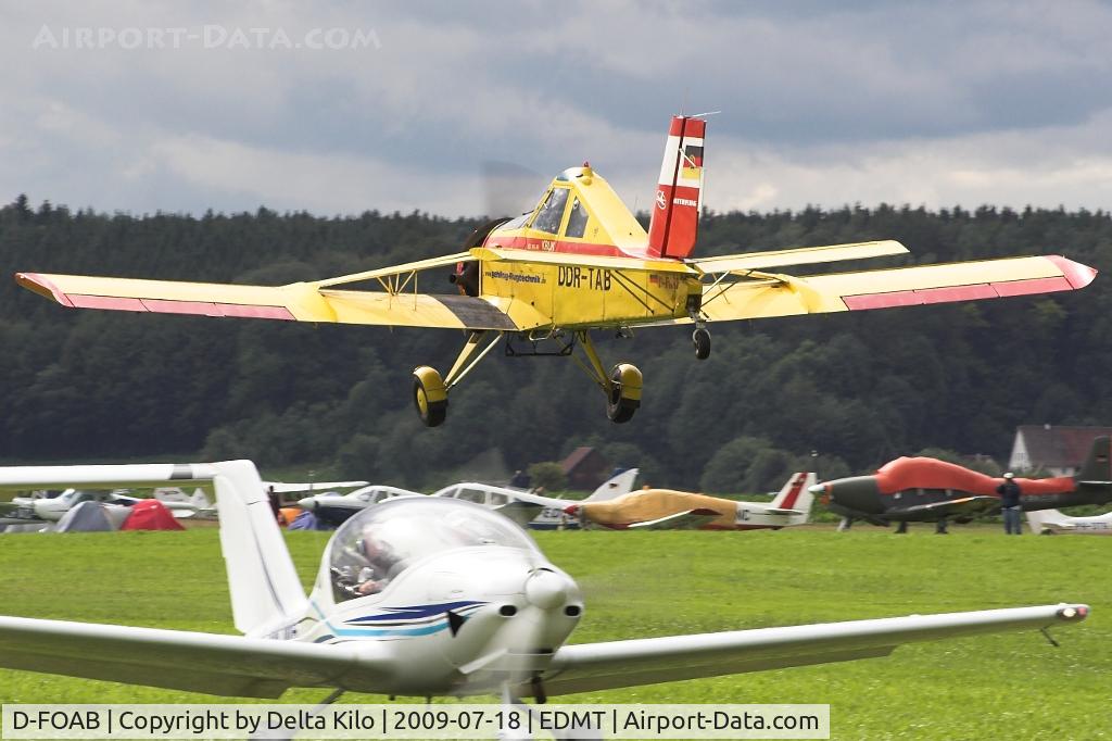 D-FOAB, 1978 PZL-Okecie PZL-106AR/2M Kruk C/N 48040, Gehling Flugtechnik