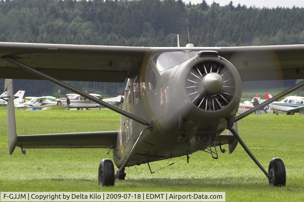F-GJJM, Max Holste MH-1521M Broussard C/N 292, Axenbeck Bernhard, Bad Rappenau