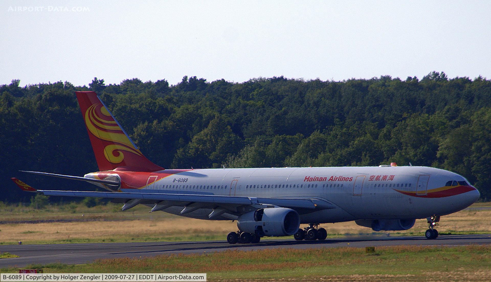B-6089, 2008 Airbus A330-243 C/N 919, Being in Berlin after a ride from Beijing