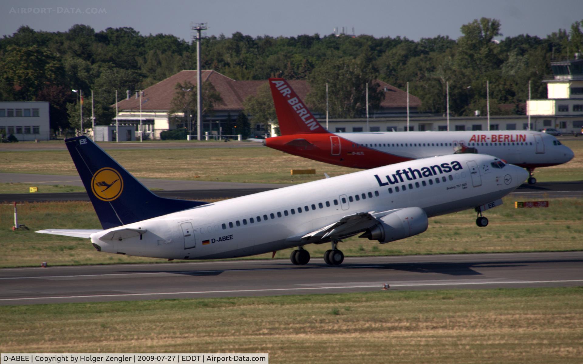 D-ABEE, 1991 Boeing 737-330 C/N 25216, Germany´s no.1 and Germany´s no. 2