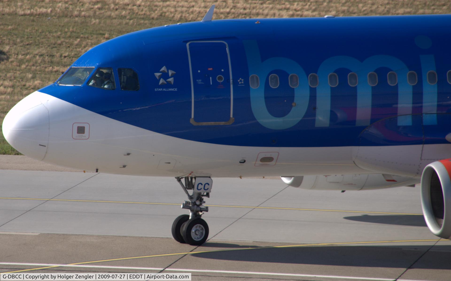 G-DBCC, 2004 Airbus A319-131 C/N 2194, Close shot of a beautiful bmi jet arriving at TXL